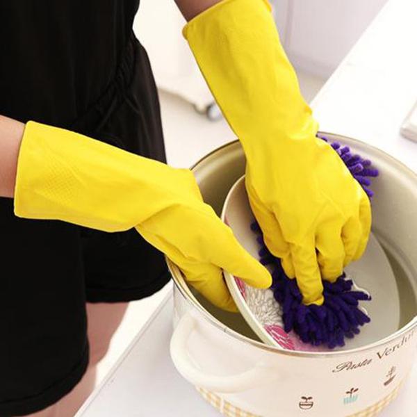 0679 Multipurpose Rubber Reusable Cleaning Gloves - SkyShopy 0679 Multipurpose Rubber Reusable Cleaning Gloves - SkyShopy